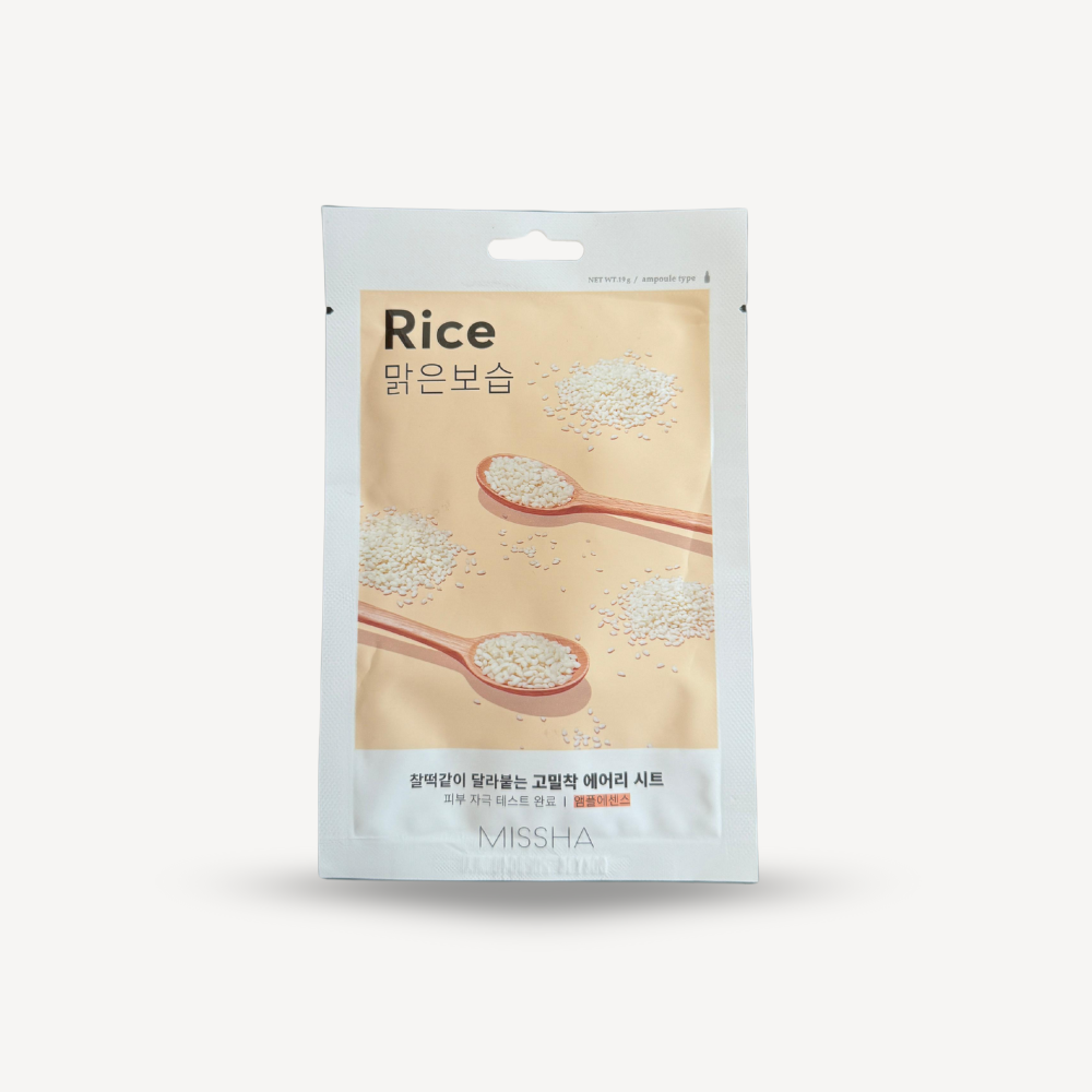 Sheet Mask de Arroz