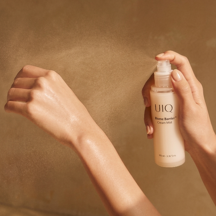UIQ Biome Barrier Cream Mist — Bruma humectante
